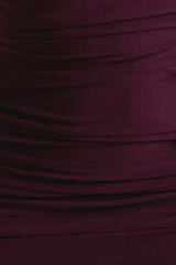 Dalarie | Port One-Shoulder Gathered Maxi Dress